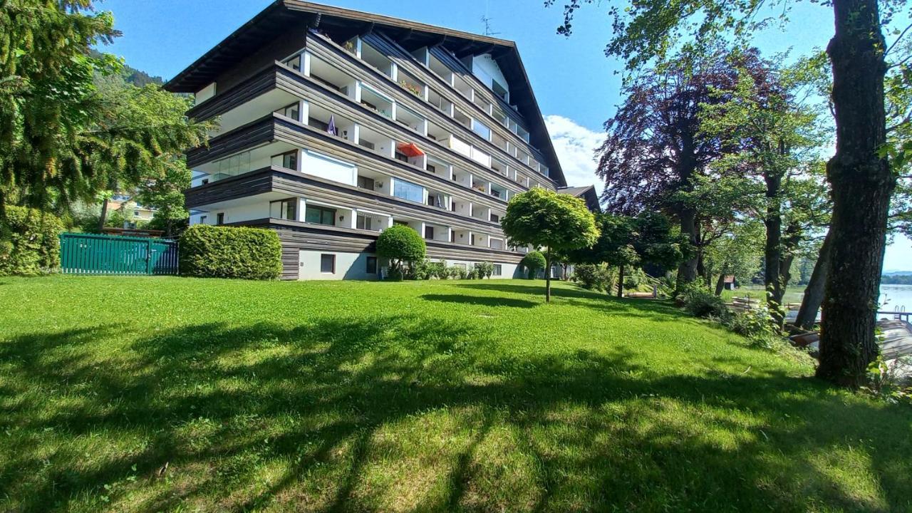 Maren Seeblick Appartement Haus Haensel&Gretel Direkt Am Ossiacher See Mit Hallenbad Stiegl ภายนอก รูปภาพ